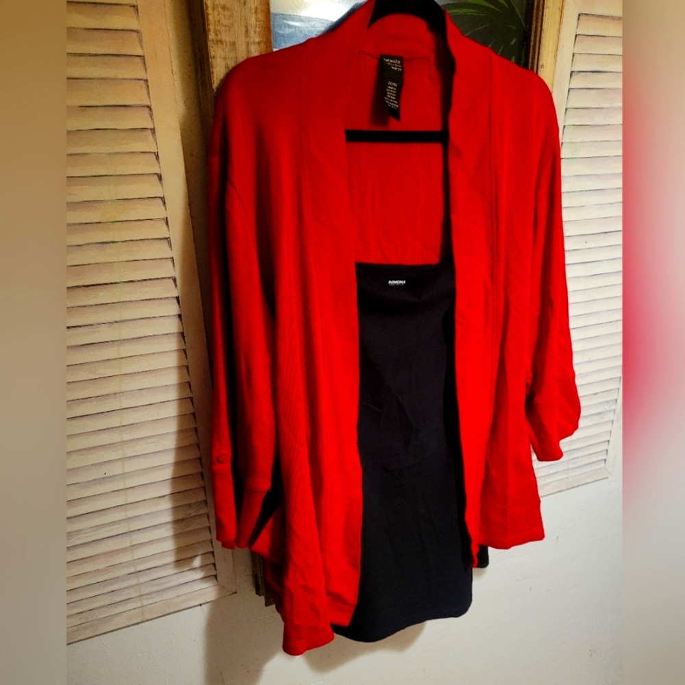 Red Cardigan